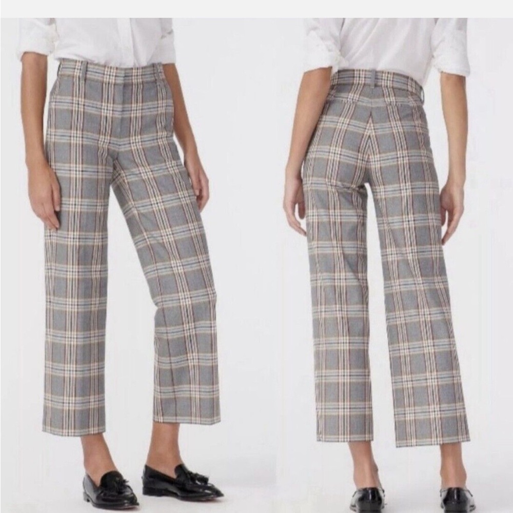 J. Crew plaid pant